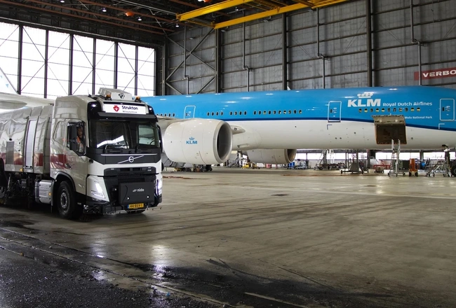 Inspectie en herstel procesriool KLM Schiphol-Oost